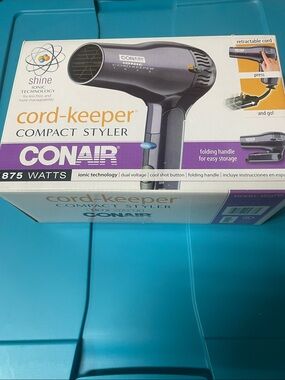Conair Cord-Keeper Compact Styler Hair Dryer in Purple